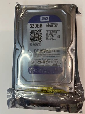 NEW SEALED! Western Digital WD3200AAKX Caviar Blue 320GB Internal 7200RPM 3.5" - Image 1 of 3