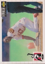 1994 Collector's Choice Bernard Gilkey #109 St. Louis Cardinals Baseball Card