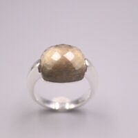 Details about   Solid 925 Sterling Silver 14mm Pear Jasper Ｗoman's Ring Size 6-12 