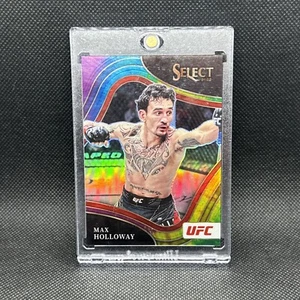 Panini Select UFC 2022 Octagonside Tie-Dye Prizm Max Holloway/25 - Imagen 1 de 6