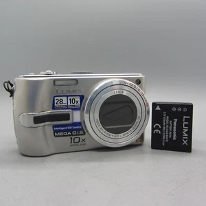 Panasonic Digital Camera Lumix DMC-TZ3 7.2MP Silver Tested - Picture 1 of 8