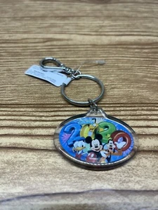Disney Mickey Mouse & Friends 2020 Florida Fireworks 2 Sided Keychain Souvenirs - Picture 1 of 3