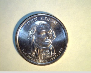 2007-P John Adams Error $, Inverted edge letters (US-4185) - Picture 1 of 4