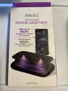 Homedics UV-Clean Phone Sanitizer - Kills up to 99.9% of Bacteria / Viruses - Photo 1 sur 2