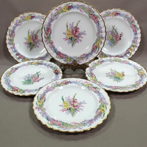 Platos de ensalada Copeland floral de de dedalena de 8,5"" x 6 - Imagen 1 de 16
