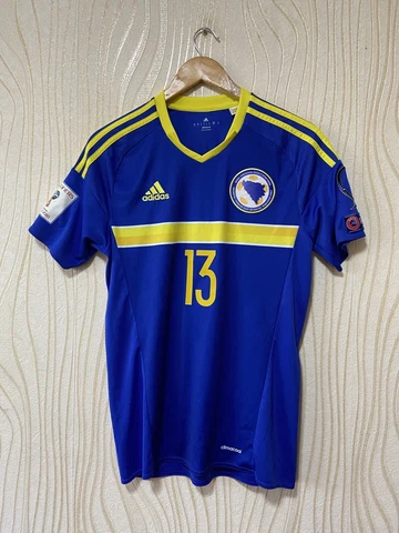 BOSNIA HERZEGOVINA 2016 HOME FOOTBALL SHIRT SOCCER JERSEY ADIDAS MILICEVIC Cover