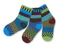 Details about   Recycled Cotton Socks Patterned Mismatched Calf Length Dawn Orange Green Yellow