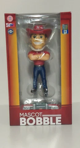 Herbie Husker Nebraska Cornhuskers Stadium Lights Bobblehead Bobble Head Mascot Cover