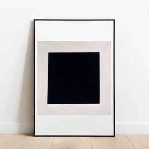 Art print Malevich Black Square modern art poster gallery wall art home decor - Picture 1 of 10