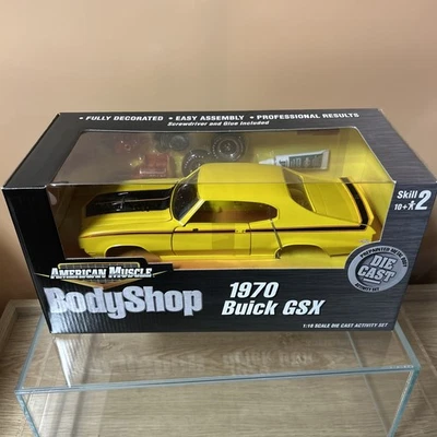 ERTL AMERICAN MUSCLE BODY SHOP 1970 BUICK GSX 1:18 NEW in BOX! - Image 1 of 4