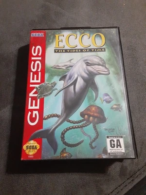 Ecco: The Tides of Time (Sega Genesis, 1994) No Manual Tested  - Image 1 of 4