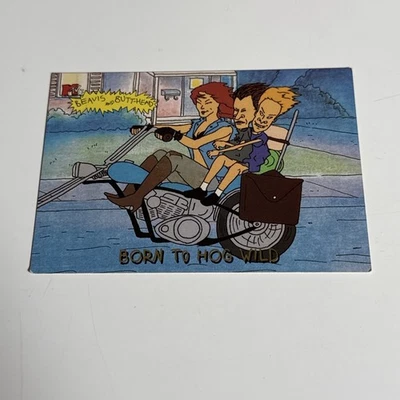 1994 Ultra Fleer MTV Beavis & Butthead “born To Hog Wild  ” 0695 Card Biker Mom - Image 1 of 2