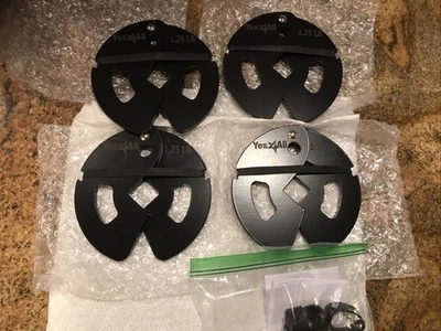 Yes4All placas de peso fracionário para halteres conjunto de 4, com protetores de banda extras - Imagem 1 de 4