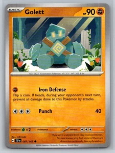 Golett #087/162 SV05: Temporal Forces Common - Pokemon Cards AA4 - Picture 1 of 2