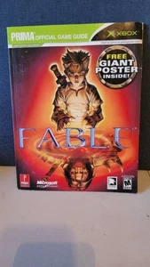 Fable Prima's Official Game Guide Xbox 2004 - With Poster - Foto 1 di 3