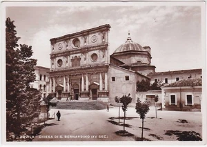 L'AQUILA - CHIESA DI S. BERNARDINO -1968- - Foto 1 di 1