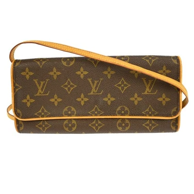 LOUIS VUITTON POCHETTE TWIN GM CROSSBODY BAG MONOGRAM M51852 BA1000 YQ00052 - Image 1 of 4