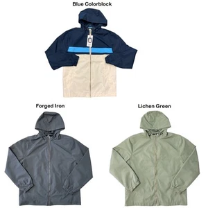WP Weatherproof Men's Full Zip Lightweight Hooded Rain Jacket - Picture 1 of 8