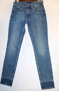 Polo Ralph Lauren Tompkins Mid Rise Skinny Jeans Size 27 Womens Medium Blue Wash - Picture 1 of 9