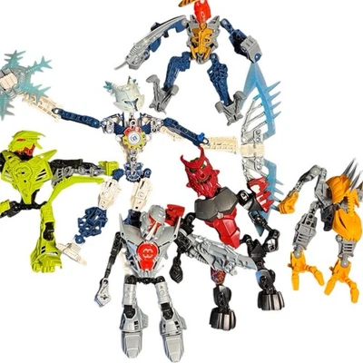LEGO BIONICLE/HEROFACTORY Lote de 6. No incluye cajas. ¡Envío rápido! Foto 1 de 4