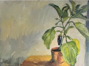 PINTURA ORIGINAL AL ÓLEO SOBRE LIENZO HELEN TARR - Imagen 1 de 2