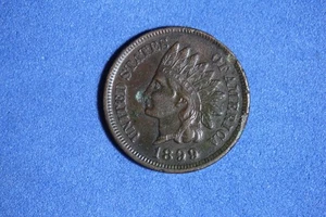 Estate Find 1899 - Indian Head Cent!! #K55457 - Picture 1 of 2