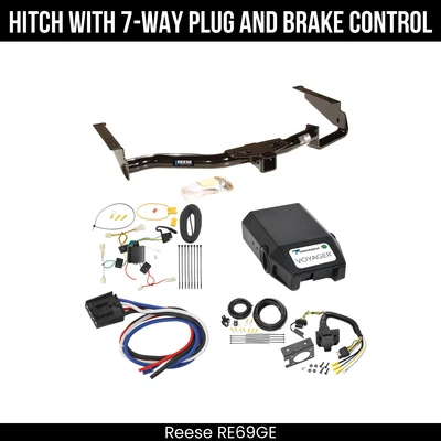 Hitch Tow PKG+ Brake Control For 04-06 Lexus RX330 07-09 RX350 33075 2" Receiver - Image 1 of 4