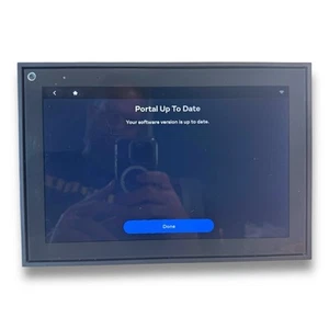 Altavoz inteligente Facebook Portal (2.ª generación) - negro, 10” probado WD50JM - Imagen 1 de 8