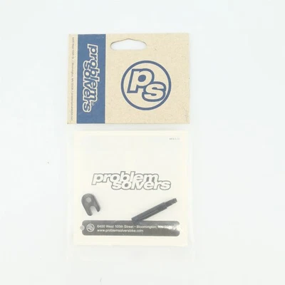 Problem Solvers Presta Valve Extender 30mm Black Alloy Deep Dish Wheel