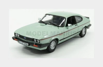 BURAGO 18-21093GRY FORD ENGLAND - CAPRI INJECTION 1982 - LIGHT GREEN MET - 1/24 - Immagine 1 di 2