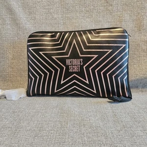 Victoria's Secret Celestial Shimmer Stars Packable Weekender ToteBag Collapsible - Picture 1 of 10