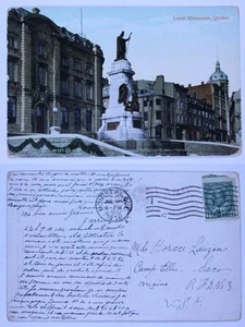 Laval Monument, Quebec Divided Back Postcard - Picture 1 of 1