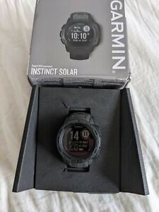 Garmin Instinct Solar 45mm Case Graphite, Band Graphite GPS Watch