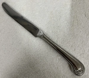 International Stainless IS Stratford 9,25" Tafelmesser Perlen Rosen - Bild 1 von 4