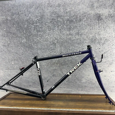 Juego de cuadro multipista Trek 720 vintage 15 16 pequeño 700c Tour híbrido grava 135 mm Foto 1 de 4