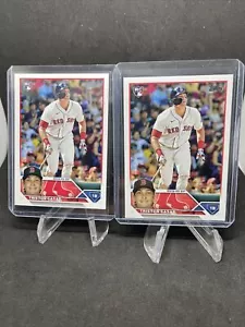 2023 Topps Series 1 Triston Casas Rookie #92- Boston Red Sox RC x2 - Picture 1 of 2