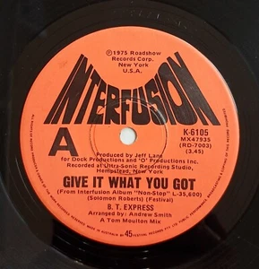 Give It What You Got - B. T. Express (1975 Australia) - Picture 1 of 2