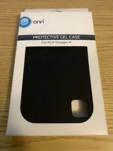 NUEVO Estuche Voyager 3, Onn Funda Gel Protectora para RCA Voyager III, Negro Envío Gratis - Imagen 1 de 2
