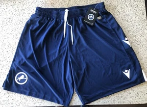 Millwall FC 21/22 Away Soccer Football Shorts Macron Matchday Authentic EU 2XL - Picture 1 of 4