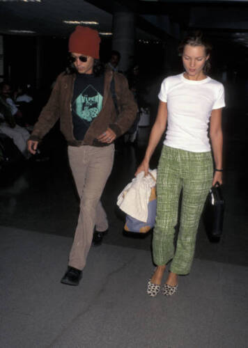 Johnny Depp & Kate Moss 1989 Old Photo 2