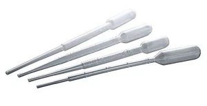 Azzota® 2ml Pasteur Pipettes, Individually Wrapped & Sterile 500/pk - Picture 1 of 3
