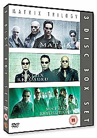 The Matrix/Matrix Reloaded/Matrix Revolutions (Box Set) (DVD, 2007)