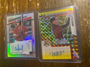 2022 Mosaic Drew Ellis Fusion Mosaic Prizm Rookie Cards Auto /88 Domingo Leyla