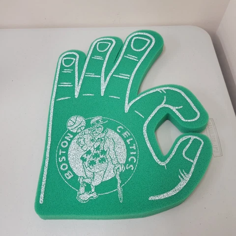 Boston Celtics Foam Finger /Hand - NBA Cover