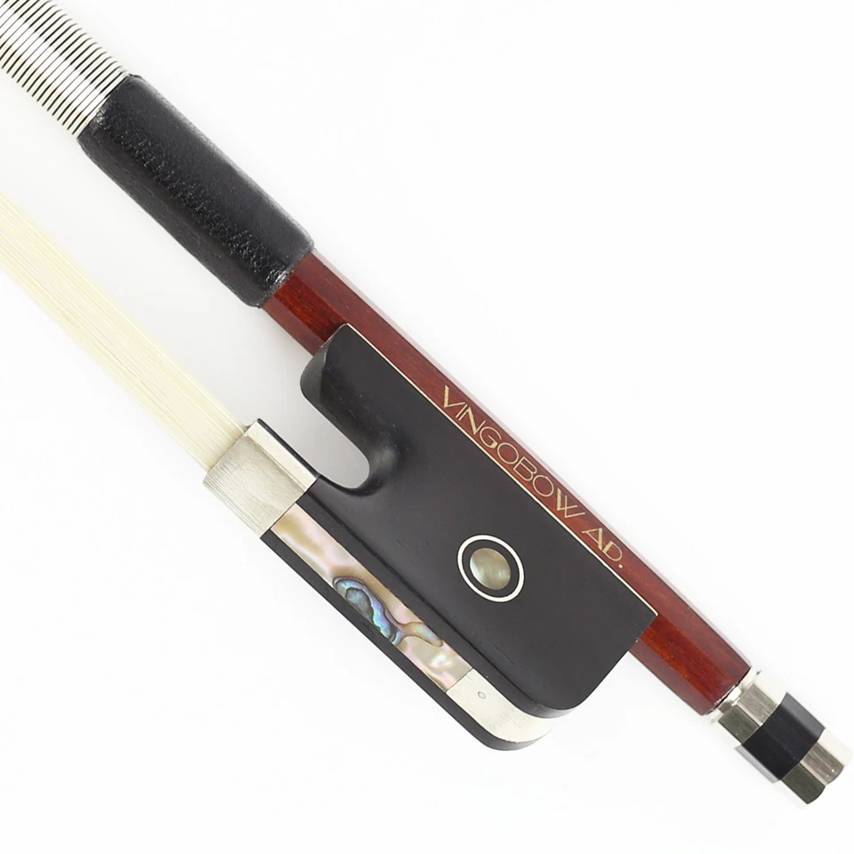 High Level Brazilwood Viola Bow Pernambuco Performance Warm Tone Straight - Image 1 of 4
