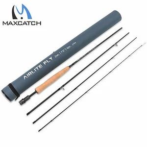 2WT 7'6'' 4Pcs Fly Fishing Rods Light Weight  Medium-Fast Graphite Fly Rod Tube - Picture 1 of 6