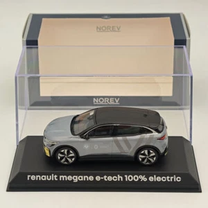 1/43 Norev Renault Megane E-Tech 100% Electric Partenaire Premium Grey Diecast - Picture 1 of 7