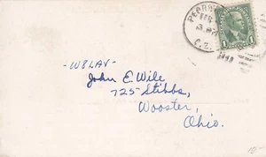 Tarjeta QSL 1948, Pedro Miguel, Canal Zone to Wooster, OH (24254) - Imagen 1 de 2