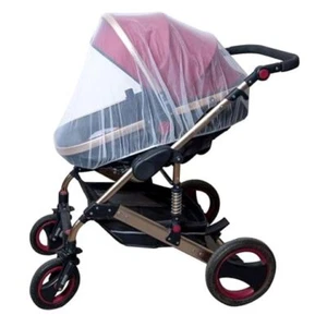 Durable Baby Stroller Mosquito Net for crib - Perfect Bug Net for White - Picture 1 of 7