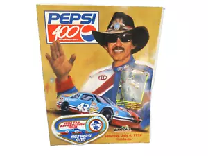 1992 Pepsi 400 Daytona NASCAR Rennprogramm mit Richard Petty Patch - Bild 1 von 4